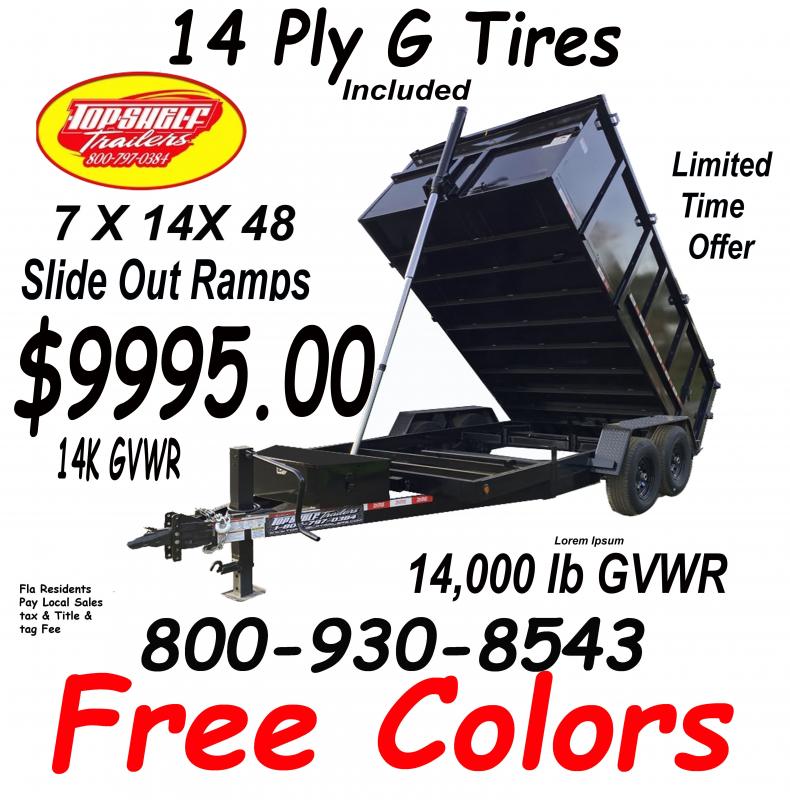 new Dump Trailers TOP Shelf Trailers  for sale, in Yulee, FL Thumbnail 3