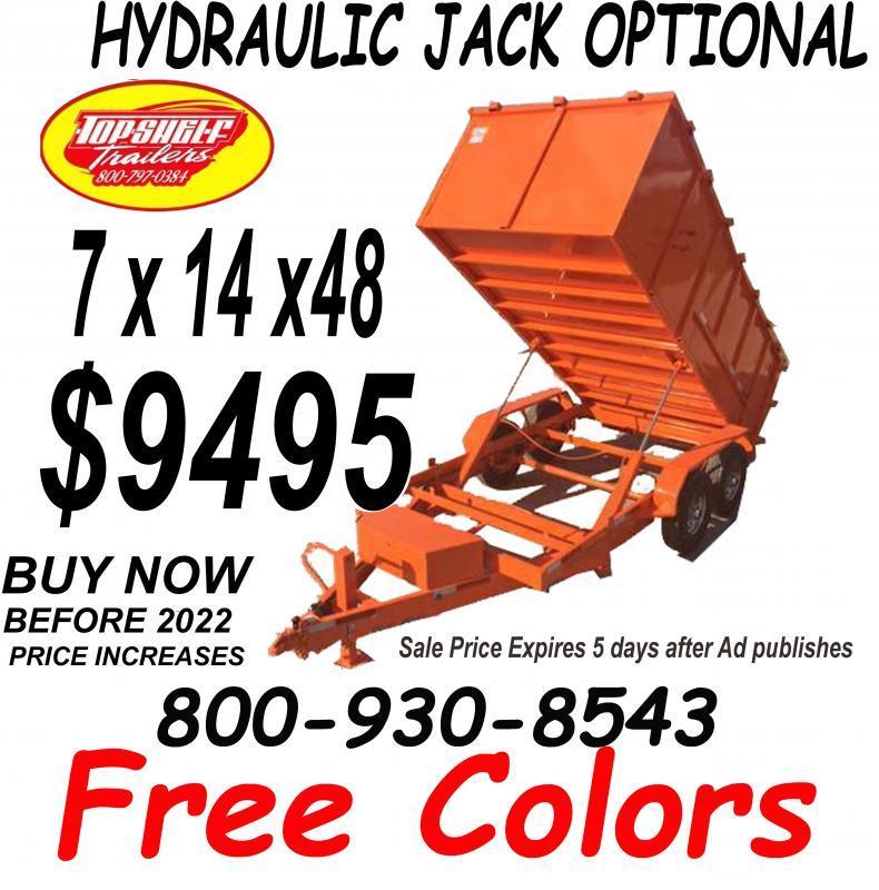 new Dump Trailers TOP Shelf Trailers  for sale, in Yulee, FL Thumbnail 6