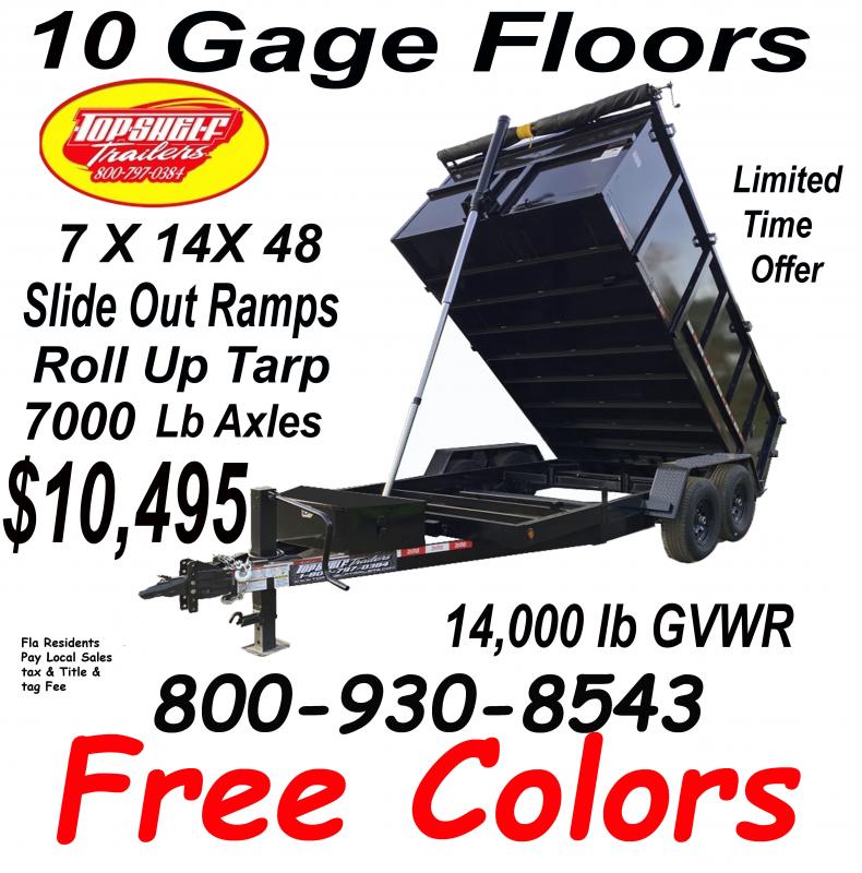 new Dump Trailers TOP Shelf Trailers  for sale, in Yulee, FL Thumbnail 9