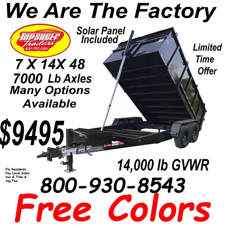new Dump Trailers TOP Shelf Trailers  for sale, in Yulee, FL Thumbnail 13