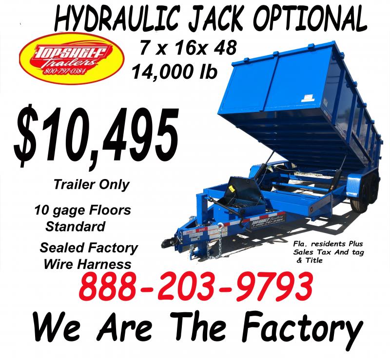 new Dump Trailers TOP Shelf Trailers  for sale, in Yulee, FL Thumbnail 8