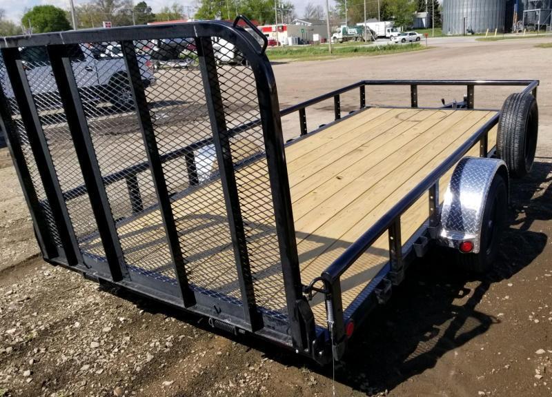 2022 PJ Trailers 14' x 77 in. Single Axle Channel Utility (U7) Utility Trailer 2022 PJ Trailers 14' x 77 in. Single Axle Channel Utility (U7) Utility Trailer