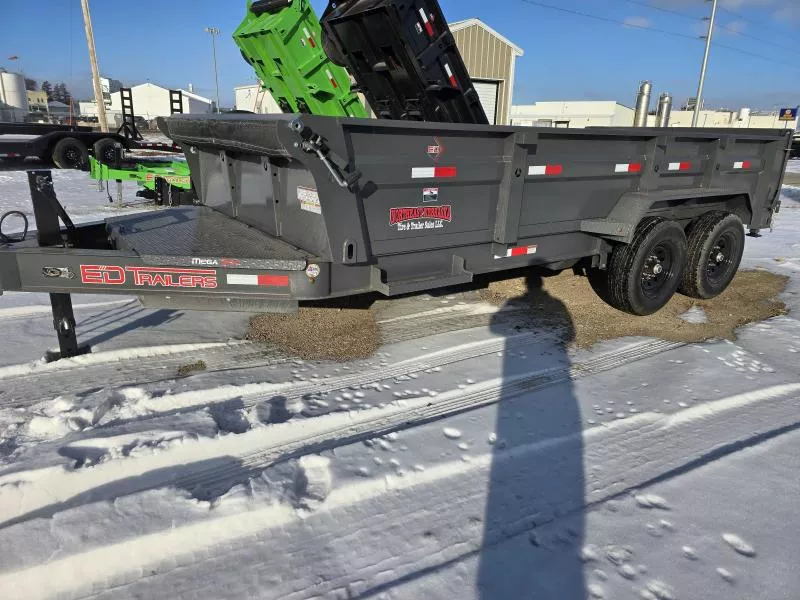 2026 ED Trailers 16'x83" Low Pro Dump Trailer