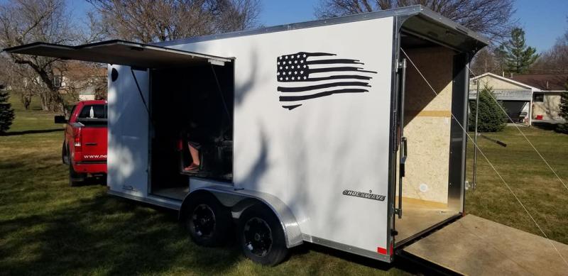 2020 Impact Trailers 7 x 16 Shockwave Enclosed Cargo Trailer 2020 Impact Trailers 7 x 16 Shockwave Enclosed Cargo Trailer