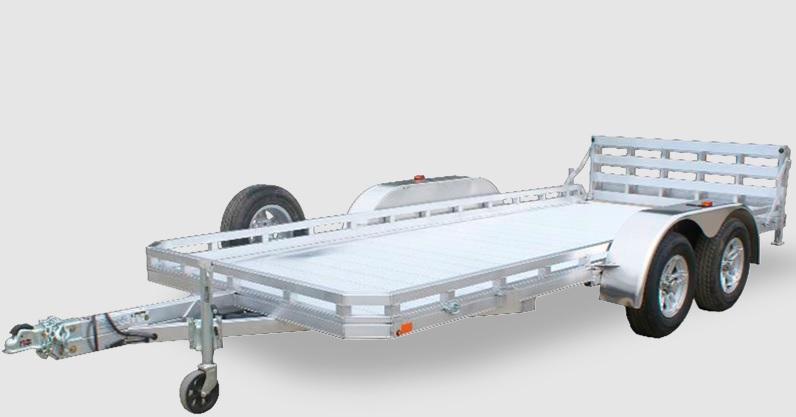 2022 Mission 6.5' x 20' Tandem Axle Aluminum  Utility Trailer DxWQpk