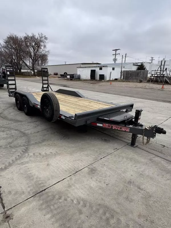 2026 ED Trailer Mfg Dovetail Equipment Trailer