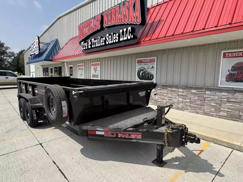 2026 ED Trailer Mfg Low Pro  Dump Trailer