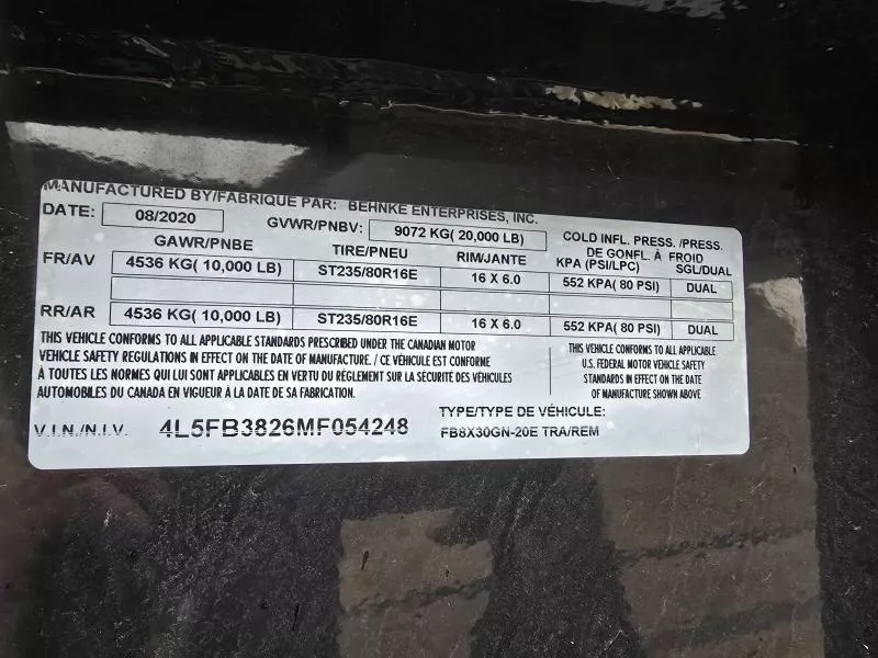 used Equipment / Flatbed Trailers Behnke  for sale, in Wakefield, NE Thumbnail 9