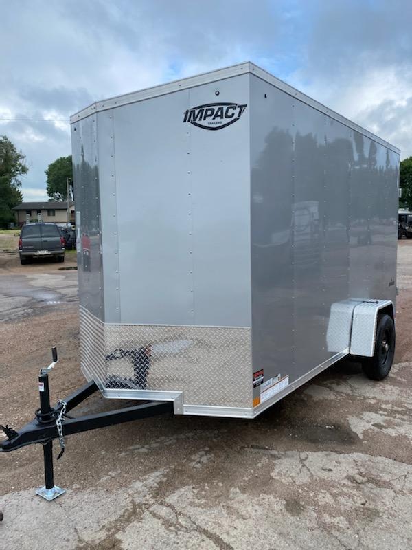 2022 Impact Trailers 6 x 12 Quake Enclosed Cargo Trailer 2022 Impact Trailers 6 x 12 Quake Enclosed Cargo Trailer