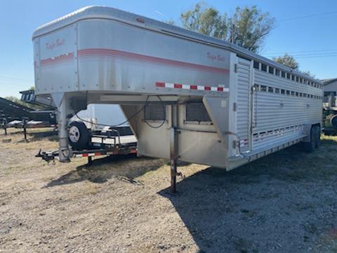 1997 Keifer Built 28' Aluminum Livestock Trailer 1997 Keifer Built 28' Aluminum Livestock Trailer