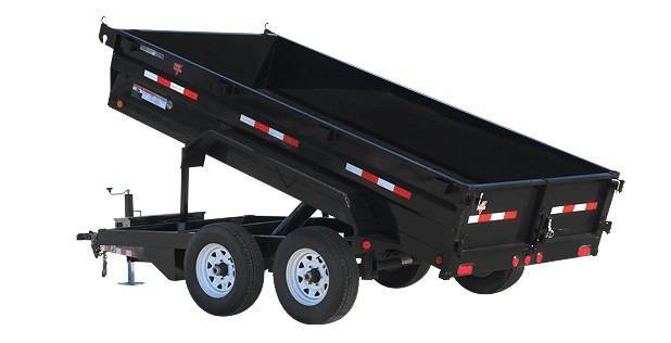 2022 PJ Trailers 12' x 72 in. Tandem Axle Dump (D3) Dump Trailer 2022 PJ Trailers 12' x 72 in. Tandem Axle Dump (D3) Dump Trailer