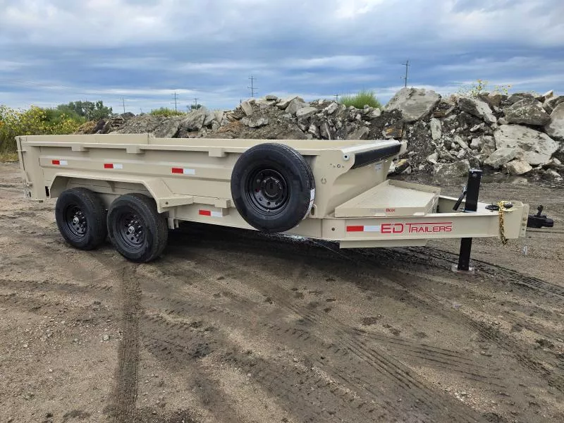 2026 ED Trailers 14'x83" General Duty  Dump Trailer