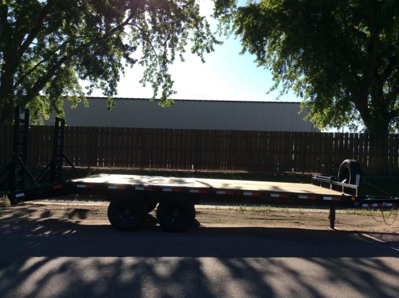 2020 PJ Trailers Medium Duty Deckover 6 in. Channel (L6) Flatbed Trailer 2020 PJ Trailers Medium Duty Deckover 6 in. Channel (L6) Flatbed Trailer