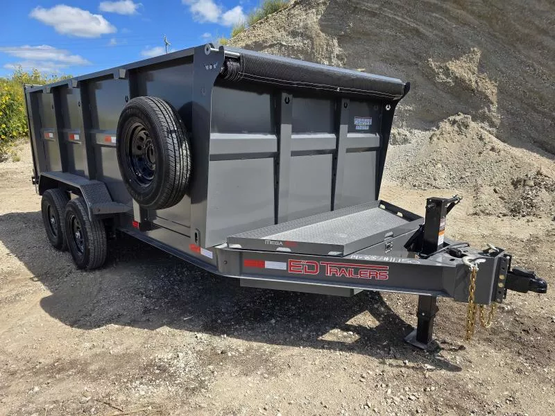 2026 ED Trailers 14'x83" High Side Dump Trailer
