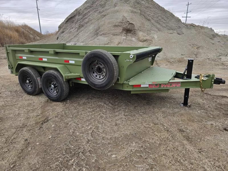 2026 ED Trailers 12'x83" General Duty Dump Trailer