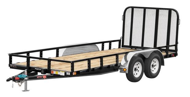 2022 PJ Trailers 12' x 77 in. Tandem Axle Channel Utility (UK) Utility Trailer 2022 PJ Trailers 12' x 77 in. Tandem Axle Channel Utility (UK) Utility Trailer