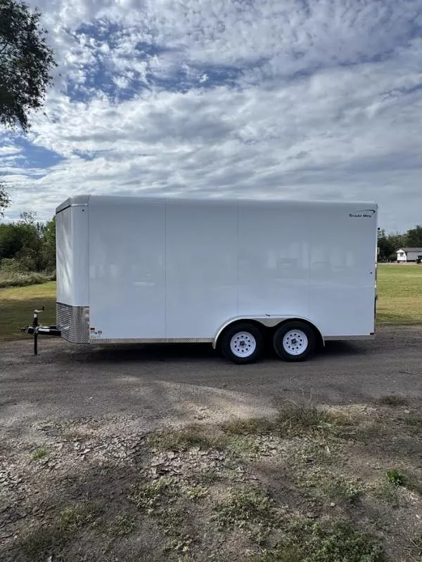 new Cargo (Enclosed) Trailers Sharp Manufacturing  for sale, in Osmond, NE Thumbnail 4
