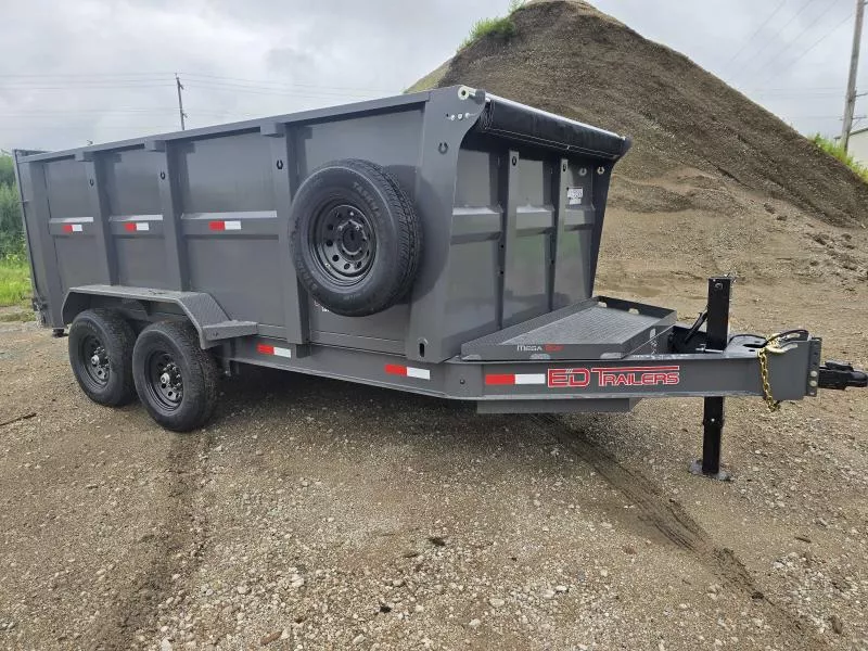 2026 ED Trailers 14'x83" High Side Dump Trailer