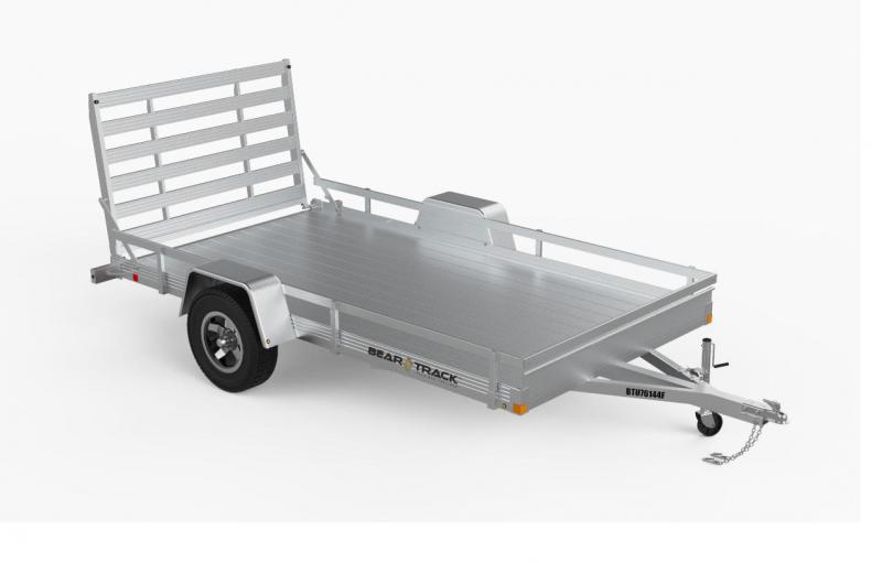2021 Bear Track 76" x 144" Aluminum Utility Trailer 2021 Bear Track 76" x 144" Aluminum Utility Trailer