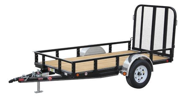 2021 PJ Trailers 10' x 60 in. Single Axle Channel Utility (U6) Utility Trailer 2021 PJ Trailers 10' x 60 in. Single Axle Channel Utility (U6) Utility Trailer