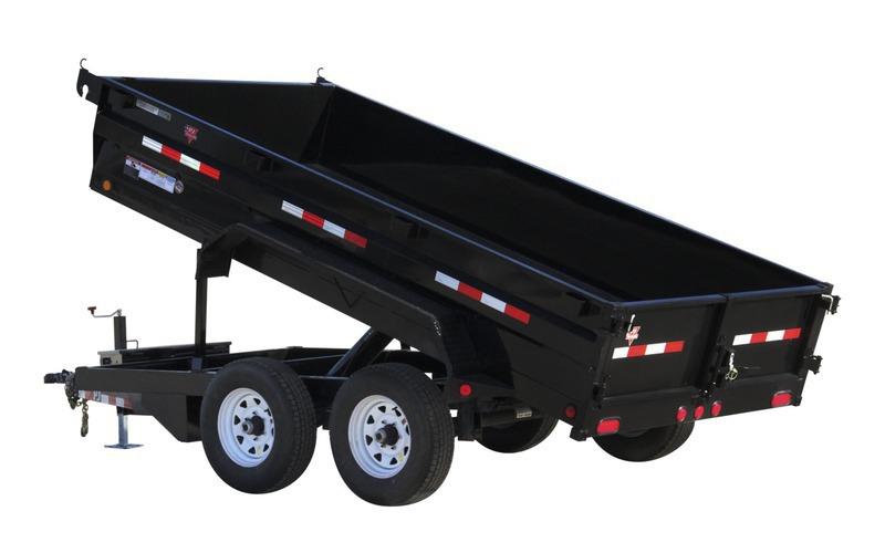 2023 PJ Trailers 12' x 72" Tandem Axle Dump Trailer Nebraska Trailers