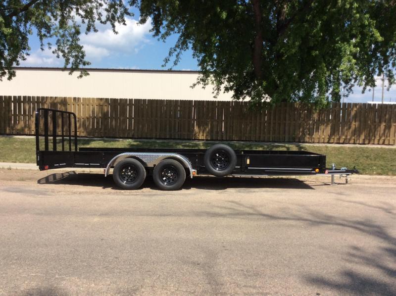 2020 PJ Trailers 20' x 83" Tndm Axle Channel Utility Trailer 2020 PJ Trailers 20' x 83" Tndm Axle Channel Utility Trailer