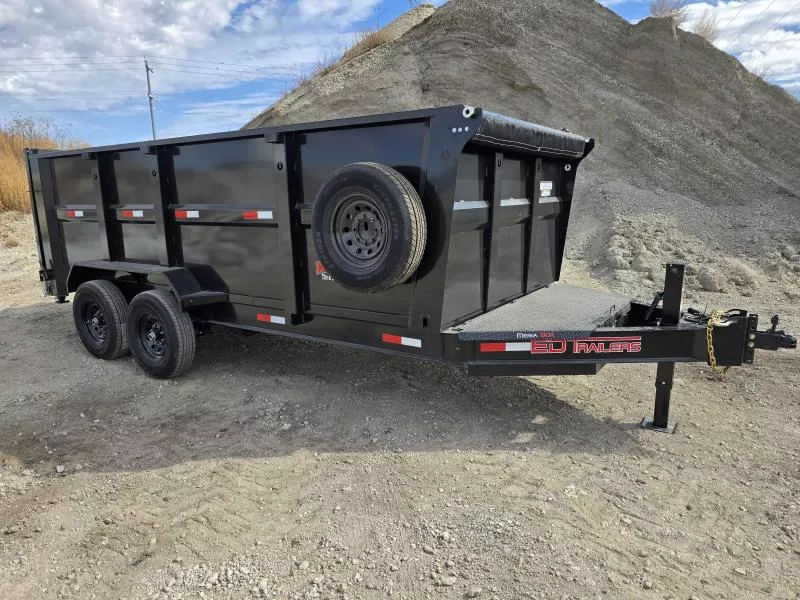 2026 ED Trailers 16'x83" High Side Dump Trailer