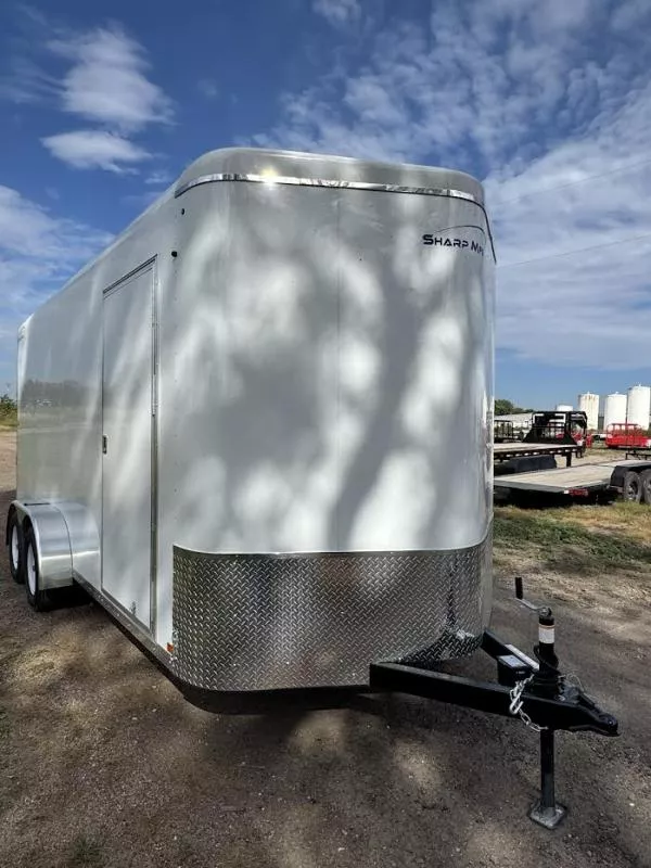 new Cargo (Enclosed) Trailers Sharp Manufacturing  for sale, in Osmond, NE Thumbnail 2