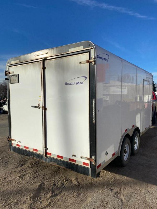 2018 Sharp 101 x 16 Tandem Axle Enclosed Cargo Trailer 2018 Sharp 101 x 16 Tandem Axle Enclosed Cargo Trailer