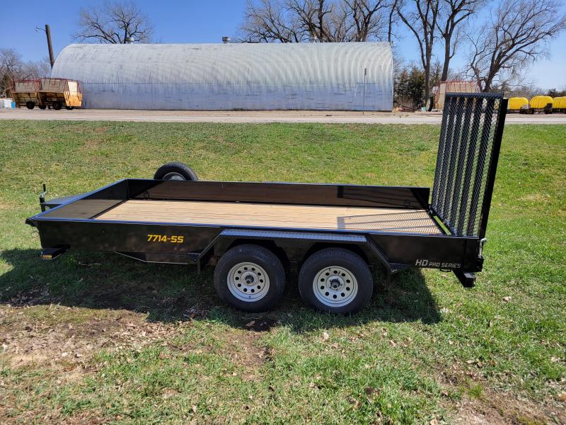 2022 Doolittle Trailer Mfg 77 x 14 Tandem Axle Solid Side Utility Trailer 2022 Doolittle Trailer Mfg 77 x 14 Tandem Axle Solid Side Utility Trailer