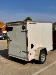 2024 Wells Cargo FastTrac 5x8 Enclosed Trailer — Like New