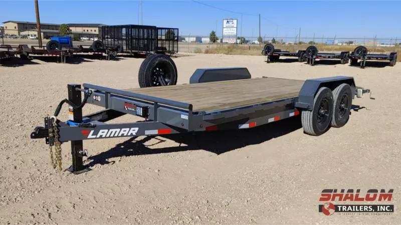 LAMAR 83" X 18' EQUIPMENT HAULER 14K