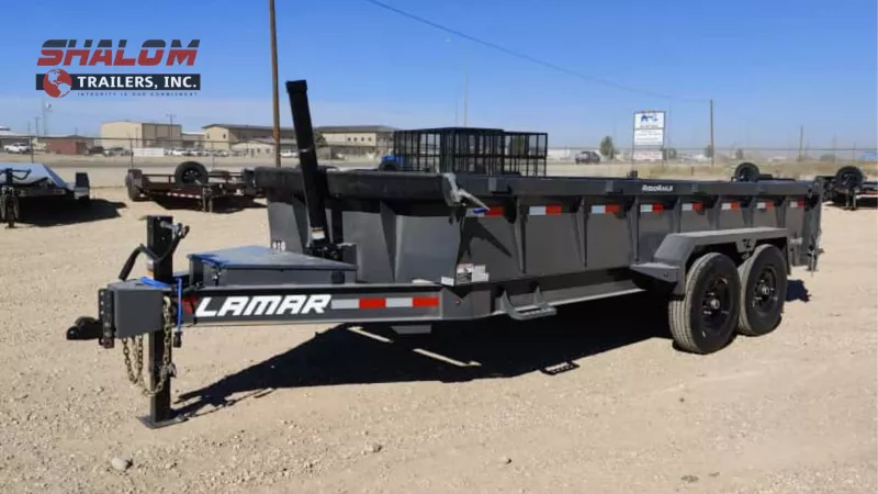 LAMAR 83" X 16' TELESCOPIC DUMP 14K