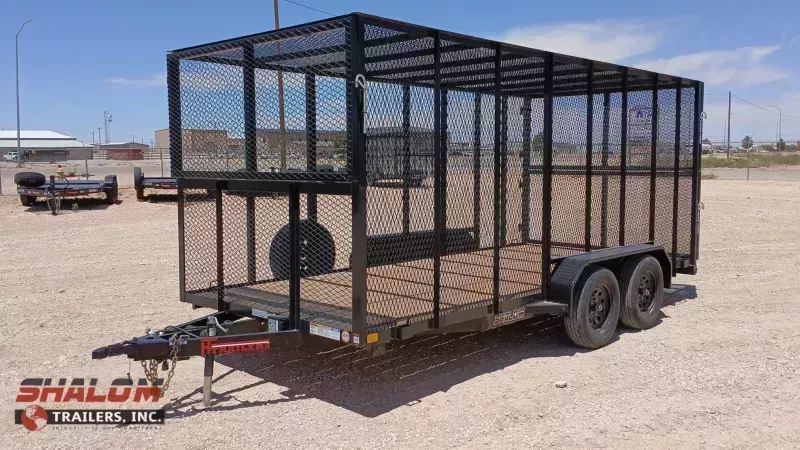 HT 83" X 16' TRASH TRAILER 7K