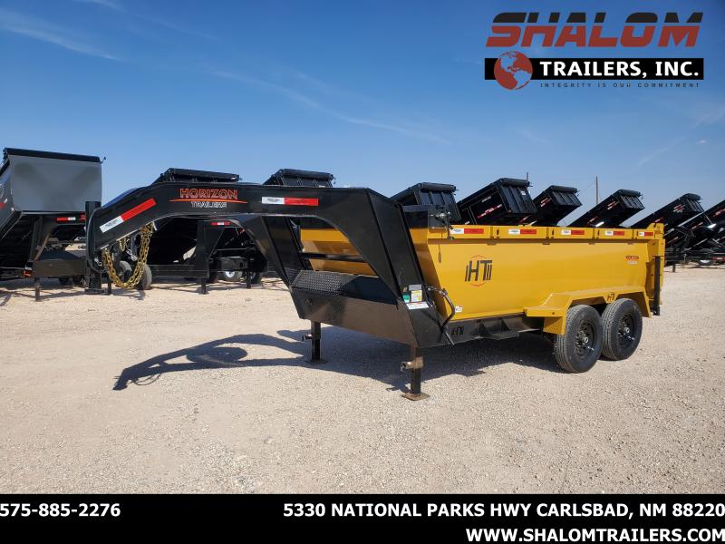 HORIZON 82" X 14' HZ7 LEGACY DUMP 14K GOOSENECK HORIZON 82" X 14' HZ7 LEGACY DUMP 14K GOOSENECK