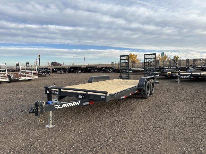 Car Hauler Trailer Lamar 7 X 18 10k