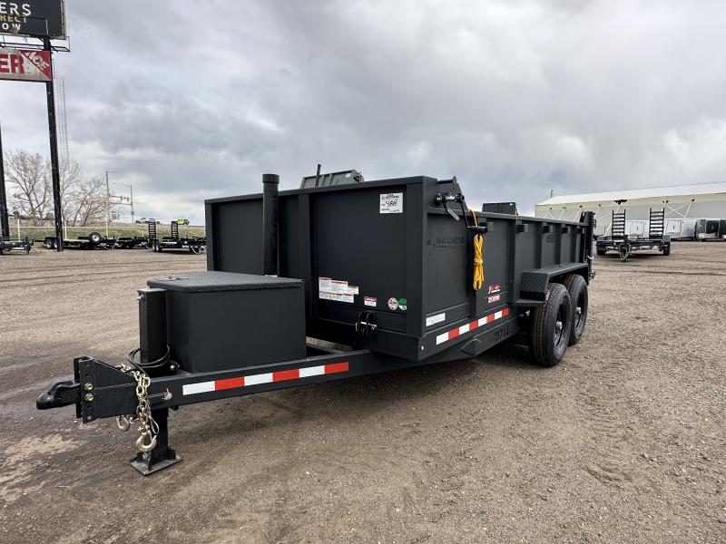 7 X 14ft 14k Watchdog Dump Trailer