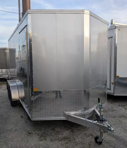 2025 Stealth Trailers 7X14 ENCLOSED RAMP 7K 