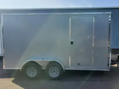 2027 Rock Solid Cargo 7X16 TA SEMI SCREWLESS 7' INTERIOR HEIGHT