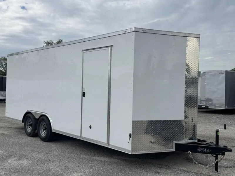 2026 Rock Solid Cargo 8.5X20 10K CARGO TRAILER WITH REAR RAMP D 