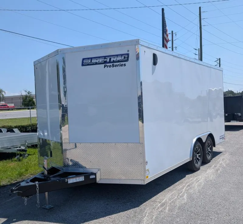 2026 Sure-Trac 8.5X16 CH ENCLOSED PRO SERIES 7K 