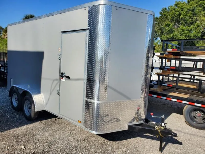 2026 Arising 7X14 7K EXTRA TALL CARGO TRAILER WITH REA 
