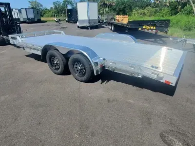 2027 ALCOM 7X18 7K ALUMINUM FRAME CAR HAULER 
