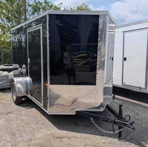 2025 Rock Solid Cargo 6X10 ENCLOSED POLY RAMP 