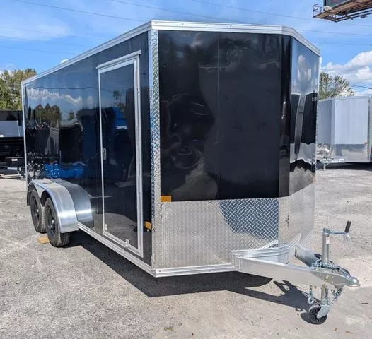 2025 Stealth Trailers 7X16 TA ENCLOSED RAMP 7K 