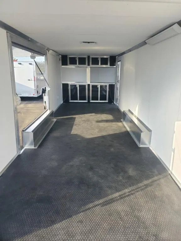 2026 ALCOM 8.5X24 LOADED ALUMINUM FRAME RACE TRAILER 