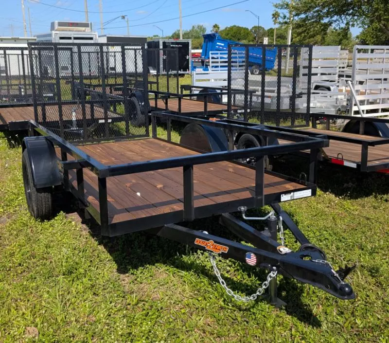 2025 Down 2 Earth Trailers 5X10 SA TUBED UTILITY 