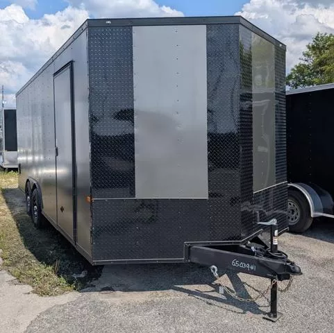 2025 Rock Solid Cargo 8.5X20 ENCLOSED RAMP 10K