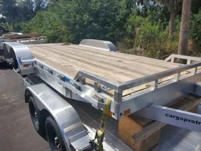 2026 ALCOM 7X18 7K ALUMINUM CAR HAULER