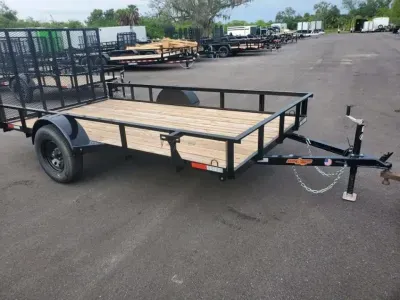2026 Down 2 Earth Trailers 76X12 SA ANGLE TOP 